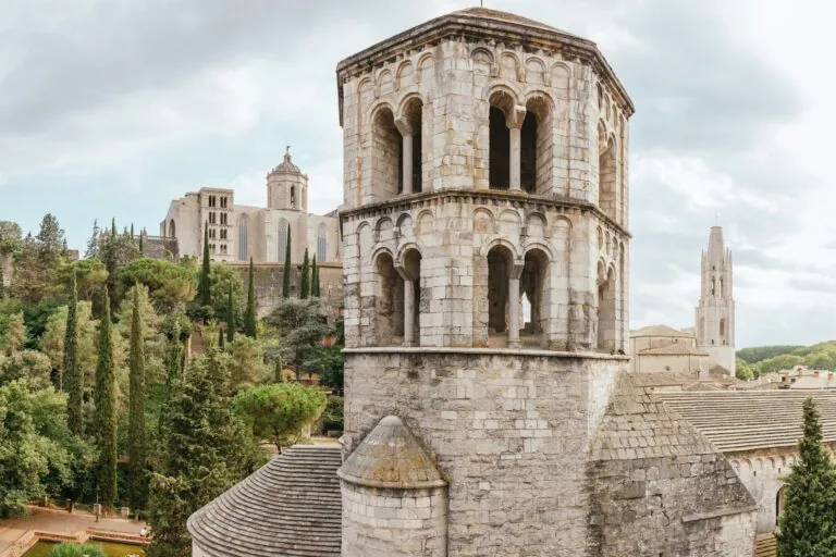 Church in Girona, Gerona city, Catalonia, Spain