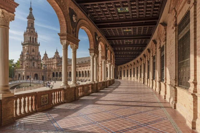 Spanish Square in Sevilla, Spain